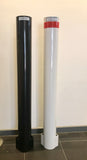 In-Ground Fixed Bollards - White