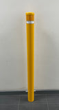 In-Ground Fixed Bollard Yellow D:89mm