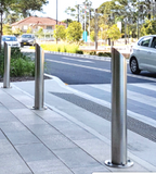 Stainless Steel - Surface Mount - Bevelled H:1200