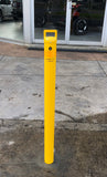 Key-Insert Removable Bollard - 140mm Diameter (New Hook Design)